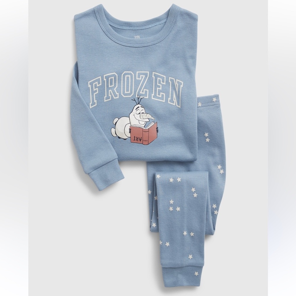 Disney Frozen Light Blue Kids Pajama Set